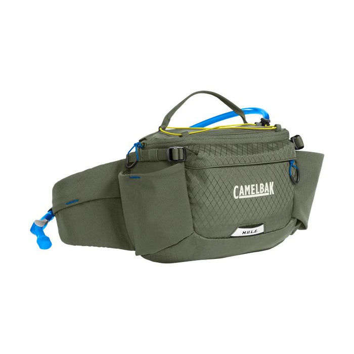 CamelBak Podium Flow 2 Waist Pack with 21oz Podium Dirt Bottle Lightweight Hydration Belt with Secure Storage
