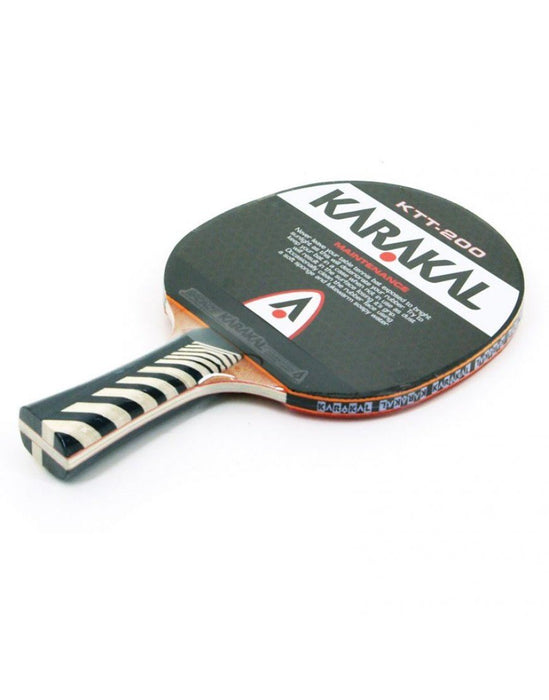 Karakal KTT-200 2 Star Standard Table Tennis Bat - 7 Ply Willow - 1.8mm