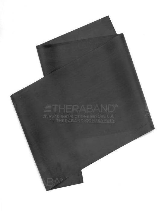 THERABAND Special Heavy 6 Yard Latex Resistance Bands ForPhysio, Rehab & Strength - Black