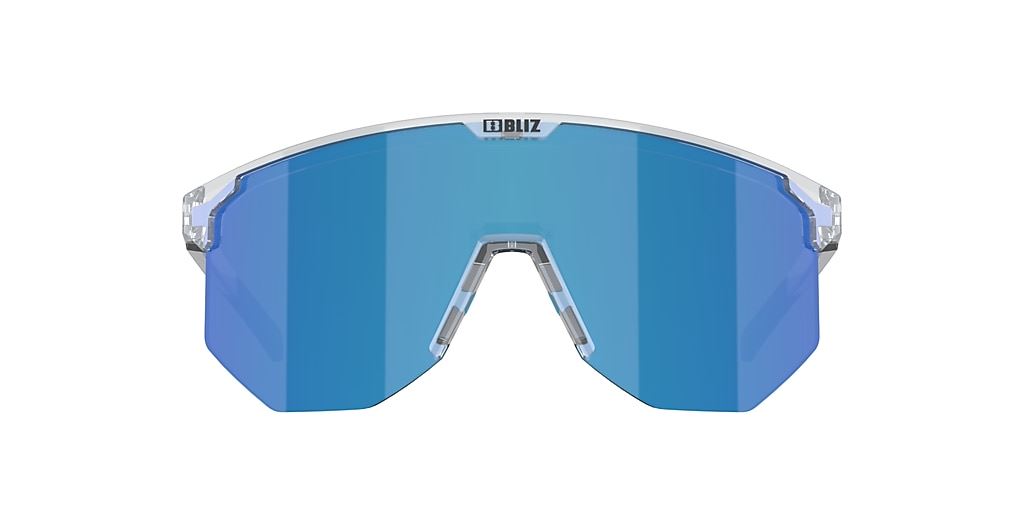 Bliz Hero Sports Sunglasses Shades Transparent Frame Smoke/Ice lens