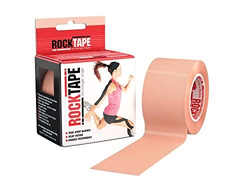 Rocktape Hypoallergenic Adhesive Sports Kinesiology Tape Standard Rolls -Beige