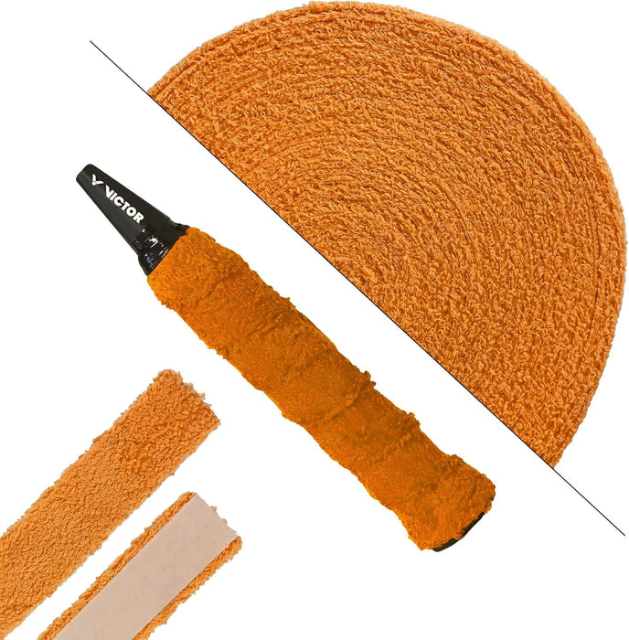 Victor Frotte Badminton Tennis Racket Towellong Grip Reel 12M - Black