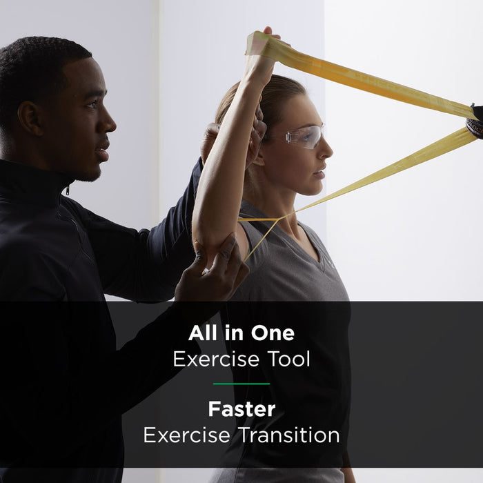 TheraBand CLX Consecutive Loops 2M Resistance Bands Strength & Rehab ( Yellow ) Light