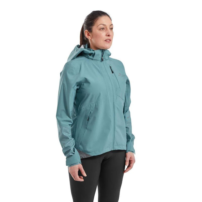 Altura Nightvision Typhoon Waterproof Cycling Jacket Ladies – Hi Viz & Reflective - Blue