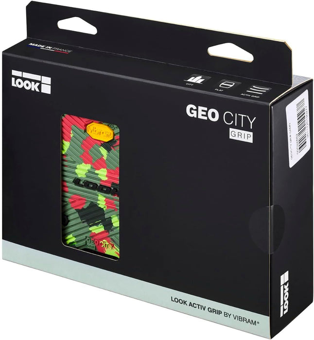 LOOK Geo City Flat Grip Pedals Urban & City Bike Pedals - Camo