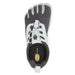 Vibram Womens V - Run Retro Fivefingers Shoes Barefoot Running Trainers Black/GreyVibram