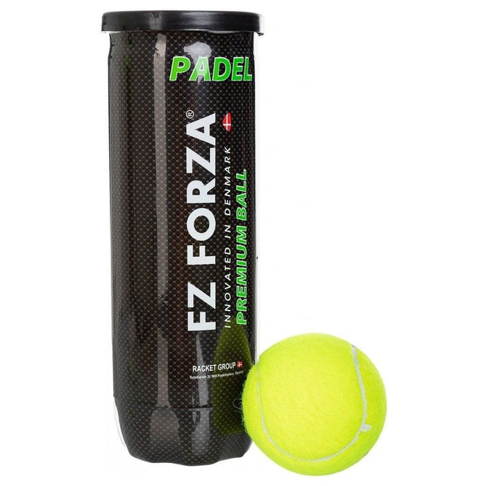 FZ Forza Padel Premium Balls Standard Pressure Durable Tennis Training - Pack of 3Forza