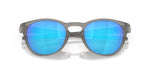 Oakley Latch Sunglasses Polarized Sapphire Lens Matte Clear Frame Driving SportsOakley