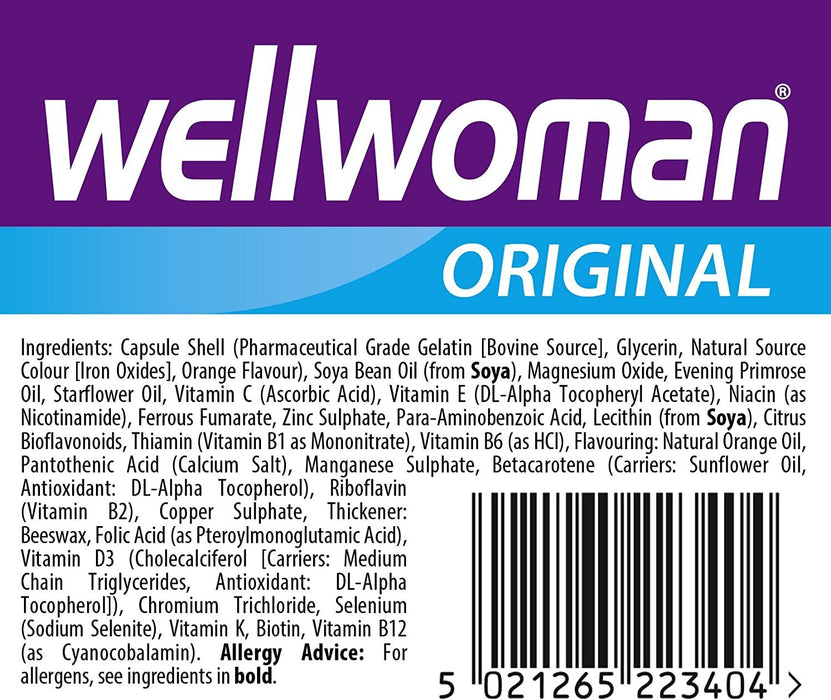 Vitabiotics Women 90 Vitamin Capsules Support Hair Nail Skin Hydration -3 For 2