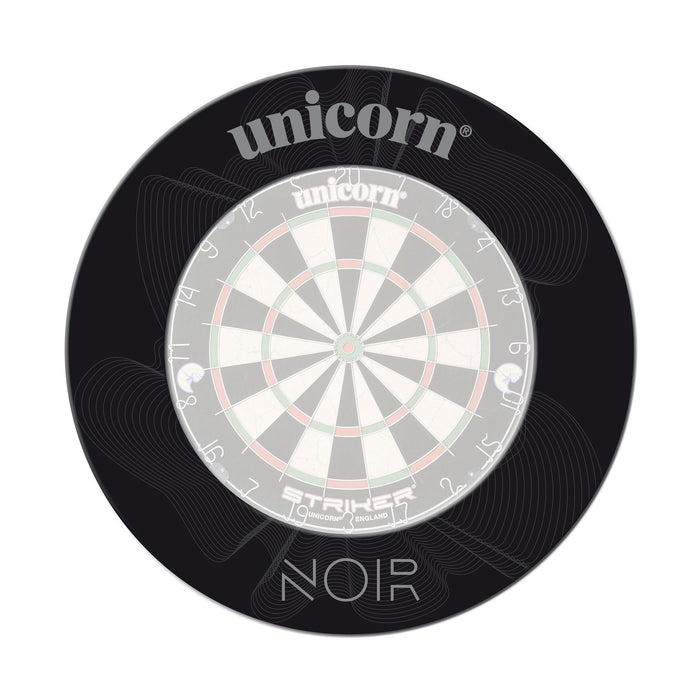 Unicorn Darts Professional Dartboard Surround Noir Premium Protection and Style