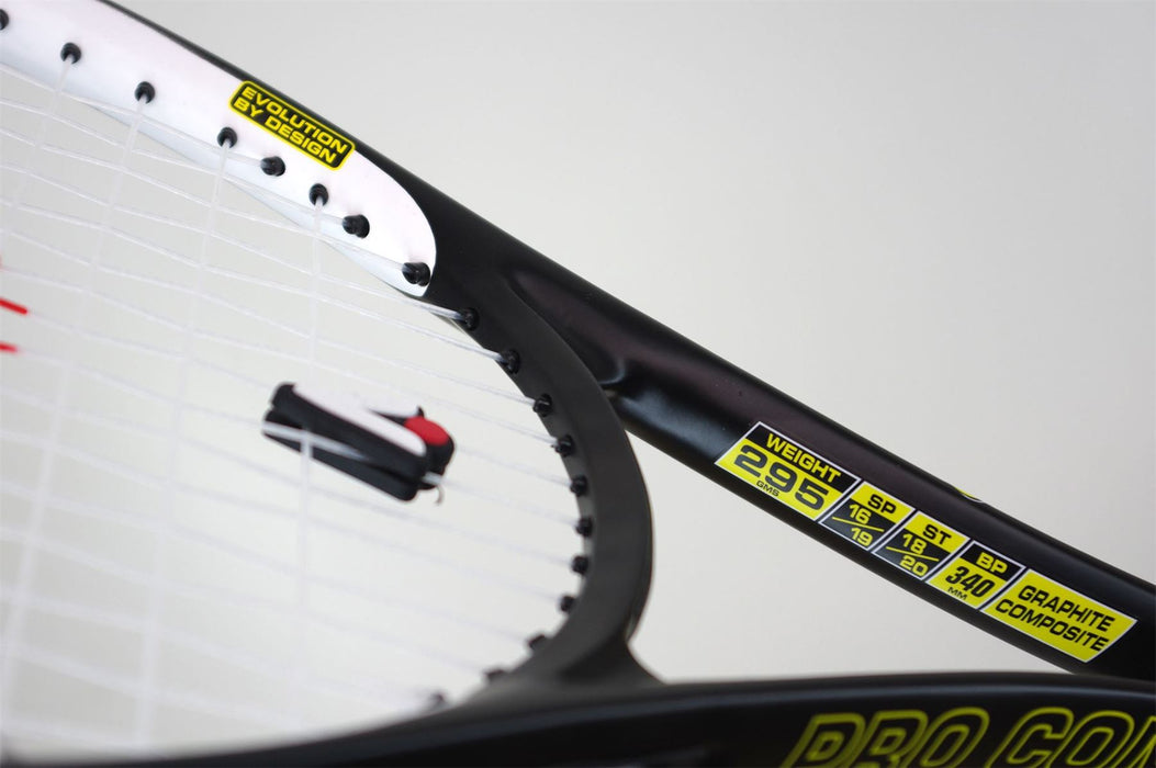 Karakal Pro Composite / Graphite Tennis Racket - Lightweight with Balanced Frame