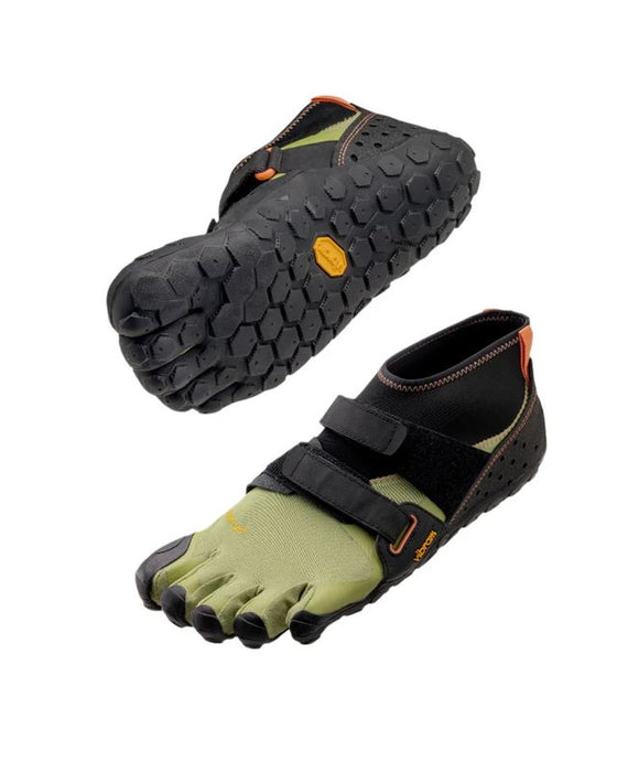 Vibram V-Alpha Mens Five Fingers Barefoot Minimal Shoes - Lime Green/Black