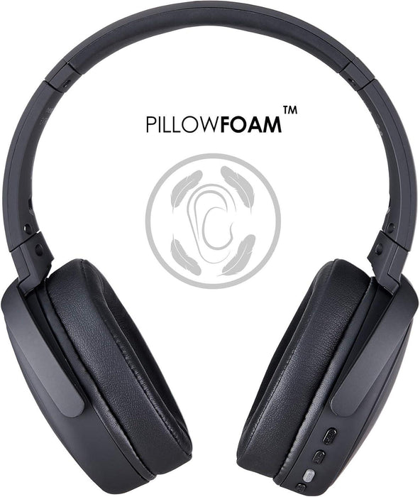 Boompods Headpods PRO Wireless Headphones OverEar Pillow Foam Black