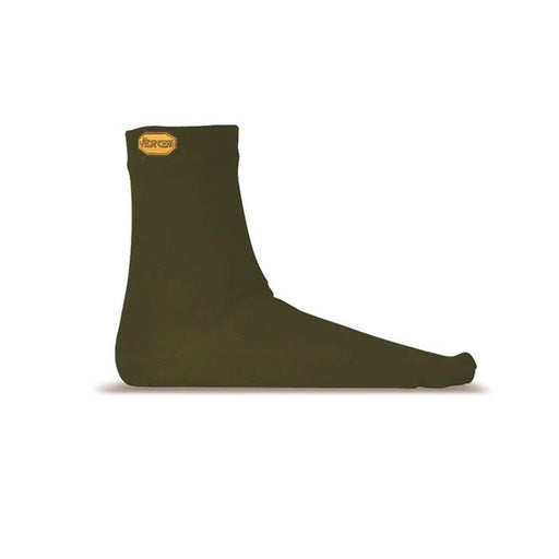 Vibram Wool Blend Crew Five Fingers Performance Toe Socks - Military GreenFITNESS360