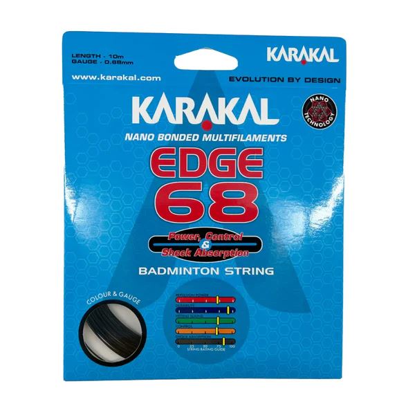 Karakal Edge 68 Badminton Racket String Nano Bonded 10M