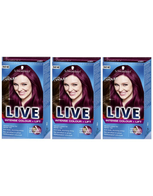 Schwarzkopf LIVE Intense Colour & Lift Pro Hair Colour DyeSchwarzkopf