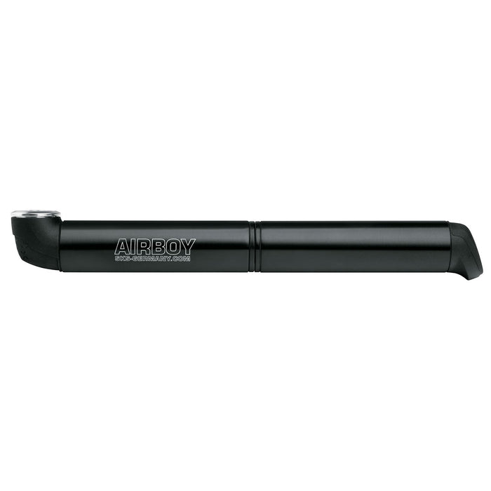 SKS AIRBOY Mini Bike Tyre Pump With Two-Chamber System, Ergonomic Grip