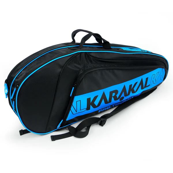 Karakal Pro Tour Match 2.2 Racket Bag - Durable Multi-Racket Storage - Blue