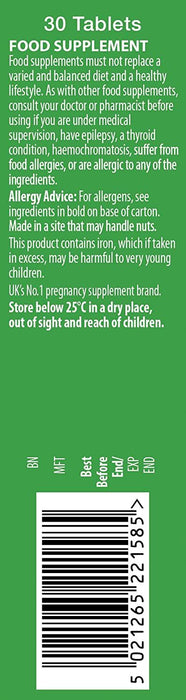 Vitabiotics Prefnacare Before Conception 30x Tablets Vitamins - 3 Packs for 2