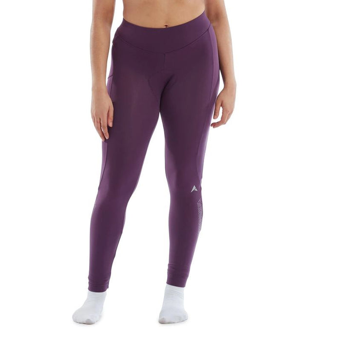 Altura ProGel Plus Womens Cycling Waist Tights Thermal & Water Repellent - Purple