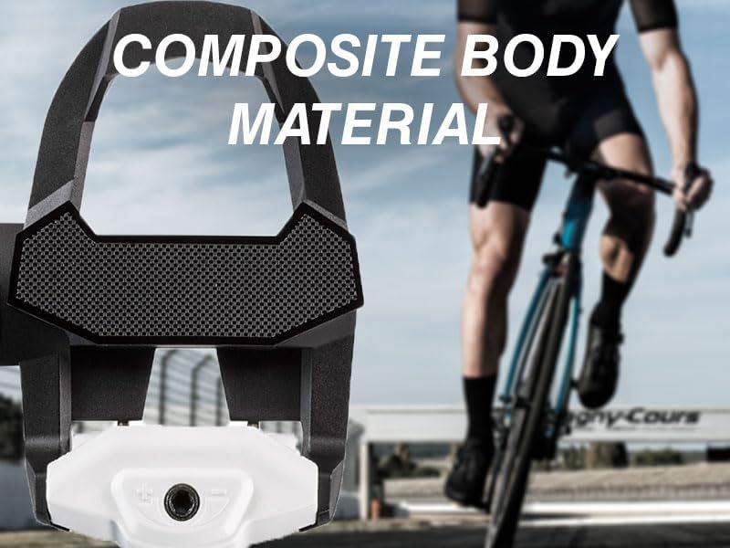 Look Keo Classic 3 Road Bike Pedals Large With Adjustable Tension Black/White