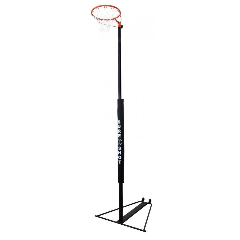 Sure Shot Netball Transportable Netball Unit With Padding — Fitness360