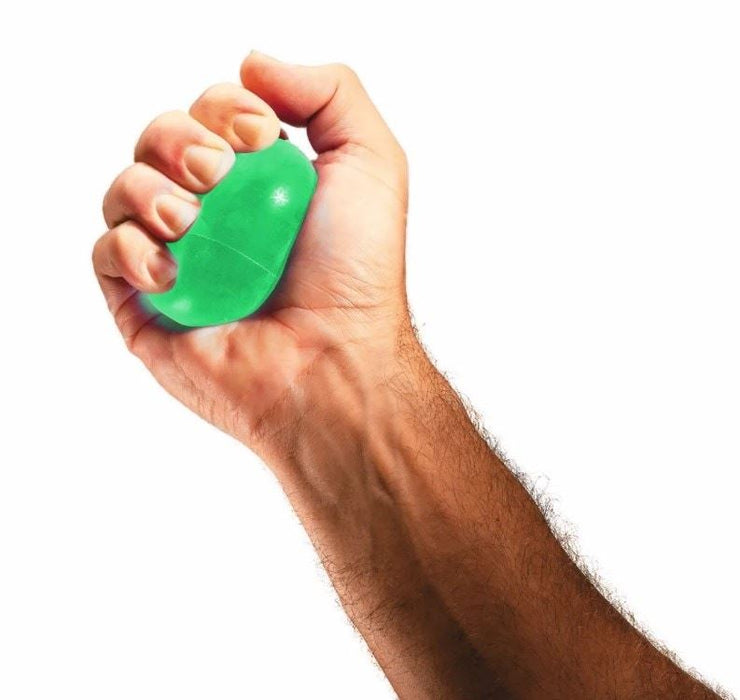 TheraBand Hand Exerciser Improve Grip Strength & Hand Therapy - Medium ( Green )