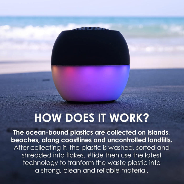 Boompods Soundflare Portable Mini Bluetooth Waterproof Speaker Black