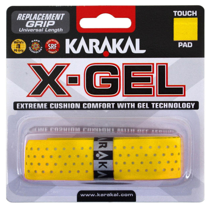 Karakal PU X - Gel Grip - Replacement - Cushioned - Self Adhesive x 1Karakal