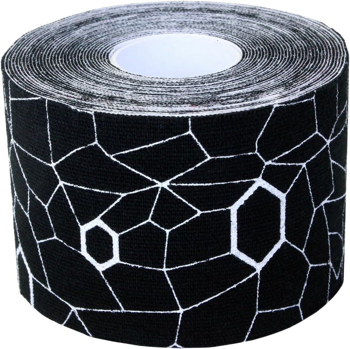 TheraBand Kinesiology Tape Support Muscles Joints & Improve Movement 5cm x 5M - Black