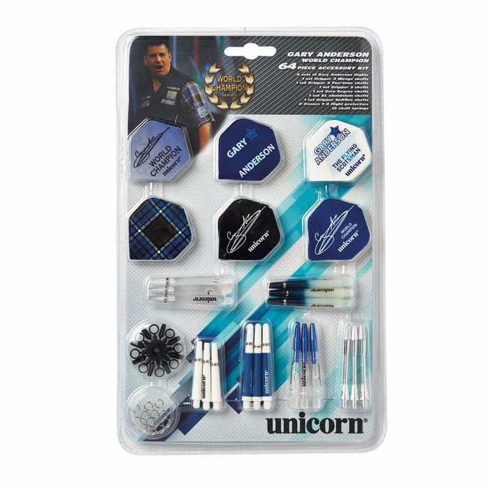 Unicorn Darts Team Gary Anderson Tune Up Kit Accessory Set - Assorted