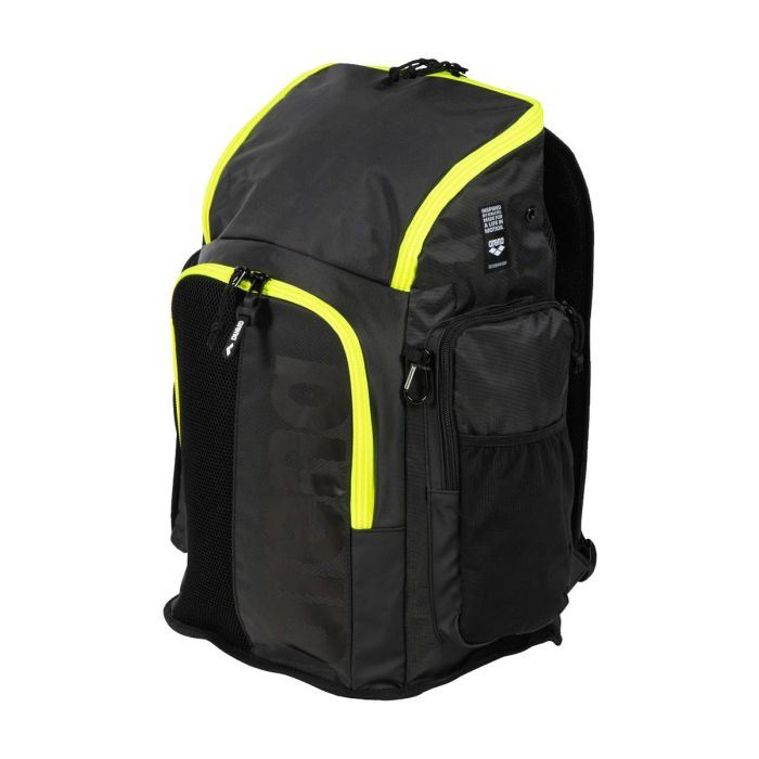 ARENA SPIKY III BACKPACK 45 SMOKE-NEON YELLOW