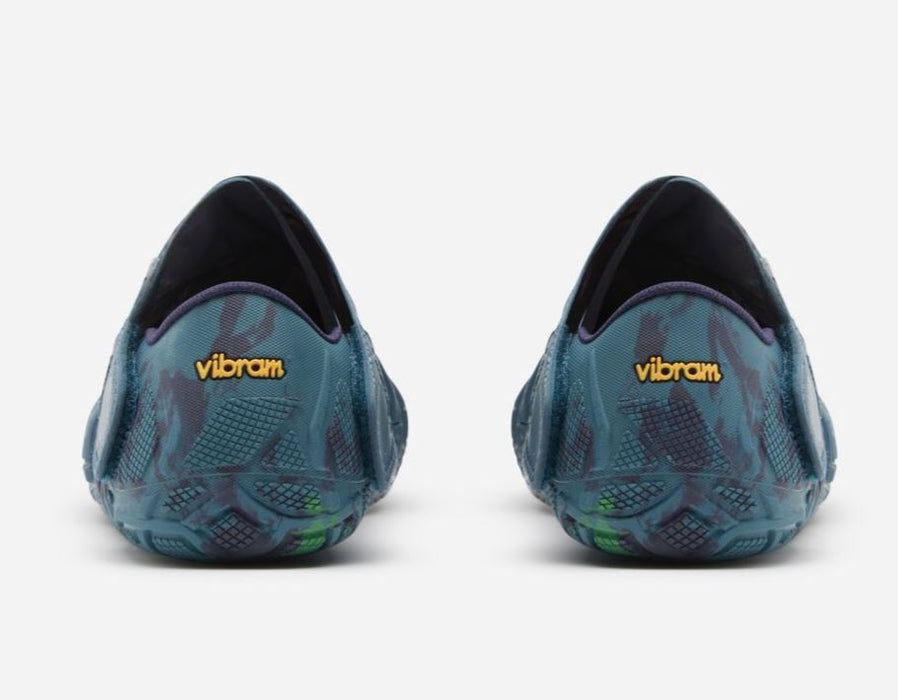 Vibram Furoshiki Original Barefoot Ladies Shoes Wrapping Footwear - Blue/Green