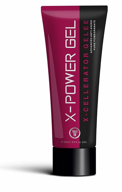 Power Tan X Power Gel Dark Natural Skin Tanning Hemp Intensifier Lotion - 250mlPower Tan