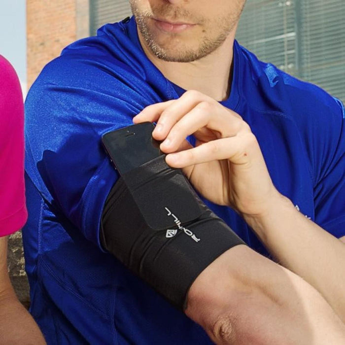 Ronhill Stretch Arm Pocket R009 All Black