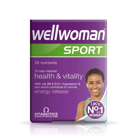 VITABIOTICS WELLWOMAN SPORT & FITNESS - 30 TABLETSVitabiotics