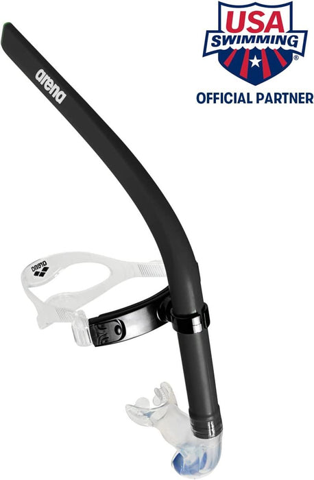Arena Unisex Swim Snorkel Adjustable Strap & Clip Training Swimming Accessories