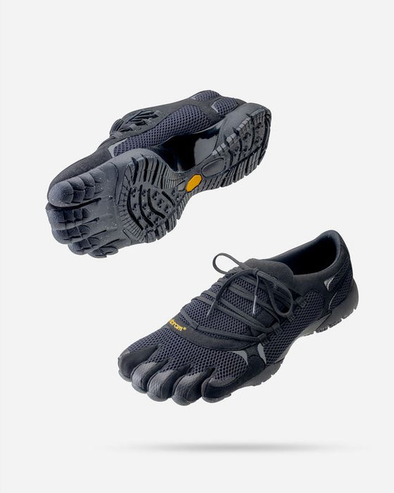 Vibram ROADAROUND Ladies Five Fingers Barefoot Feel Shoes - Ivory/Reflective