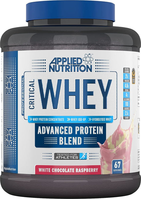 Applied Nutrition Critical Whey Protein Powder White Chocolate Raspberry 2KgApplied Nutrition