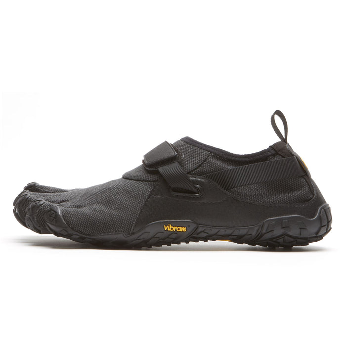 Vibram Mens Five Finger Shoes Barefoot Mega Grip Running Casual Trainers - Black