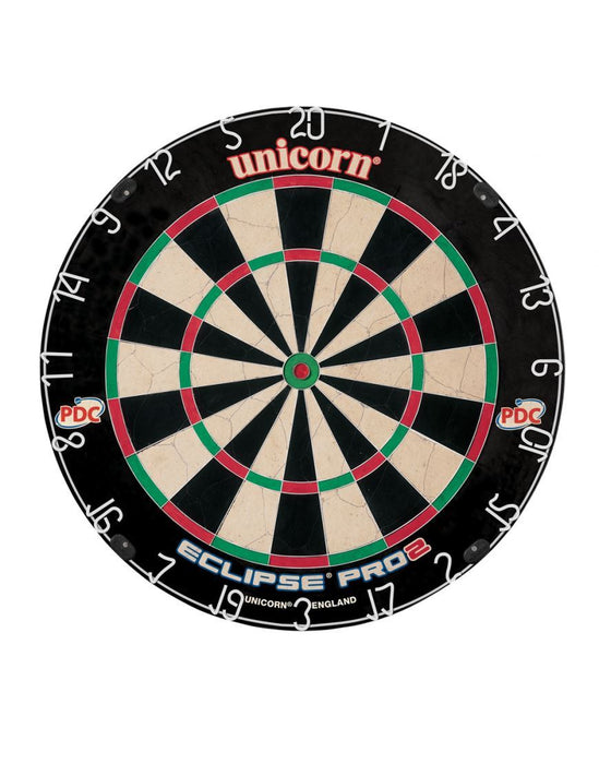 Unicorn Darts Eclipse Pro 2 Bristle Board PDC Quality Competition Dartboard