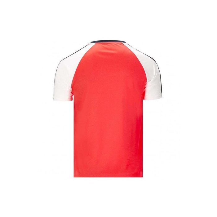 FZ Forza Clyde M S-S Unisex T-Shirt Game Wear Badminton Sports Tee - Fiery Coral