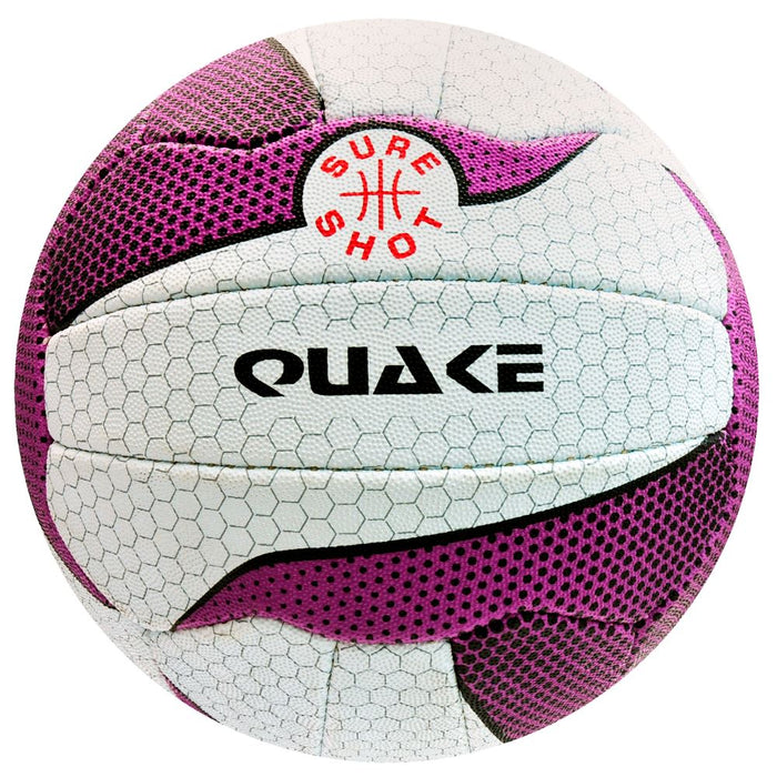Sure Shot Netball Quake Match Netball - Size 5