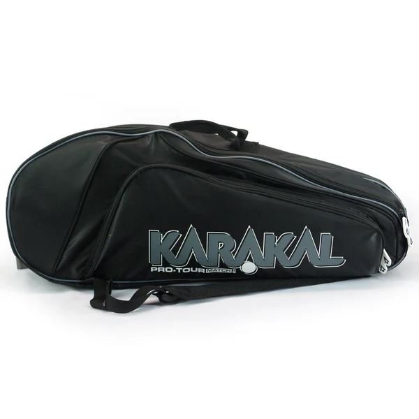 Karakal Pro Tour 2.1 Match 4 Racket Bag Comfortable Shoulder Straps WhiteFITNESS360