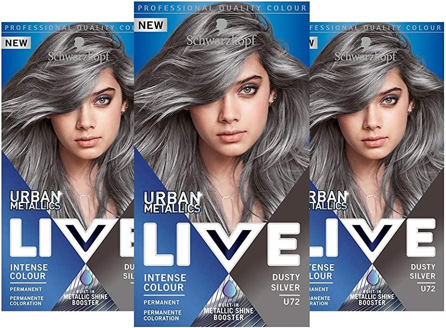 Schwarzkopf Urban Metallics Permanent Hair Colour - 3 PackSchwarzkopf