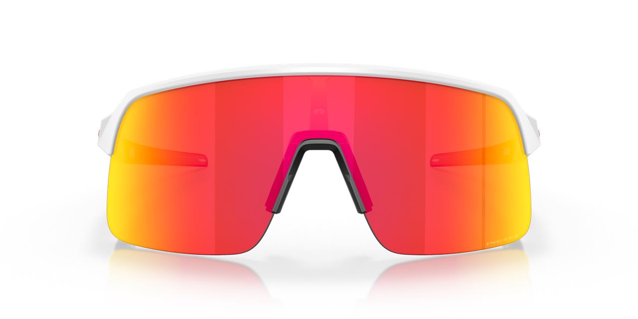 Oakley Sutro Lite Sports Sunglasses Matte White Frame Prizm Ruby Lens
