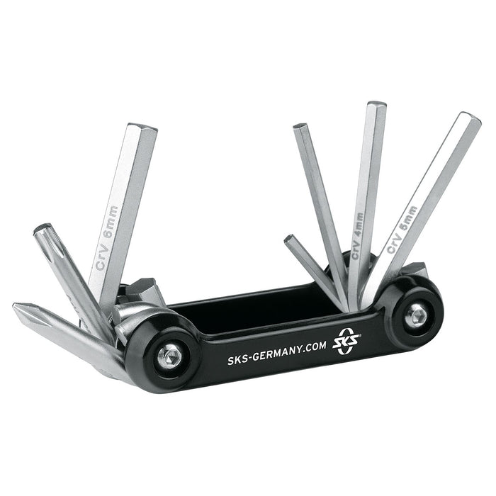 SKS TOM 7 Multitool – Compact 7-Function Bike Tool with Neoprene Pouch