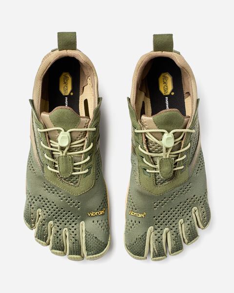 Vibram KMD Evo Mens Five Fingers Barefoot Indoor Outdoor Shoes - Taupe ...