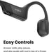 Shokz OpenRun Mini Headphones Bone Conduction Waterproof Wireless Earphone BlackAfterShokz