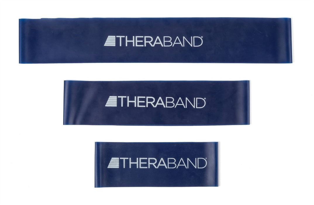 THERABAND Single Light Resistance Band Loops For Physio, Rehab & Strength